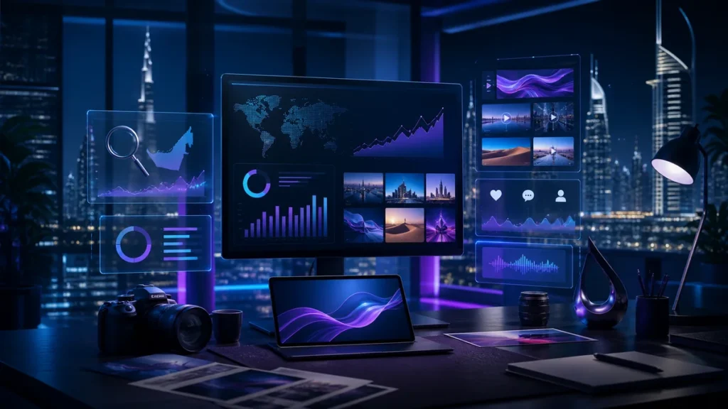 Digital marketing, social media and creative growth for UAE companies