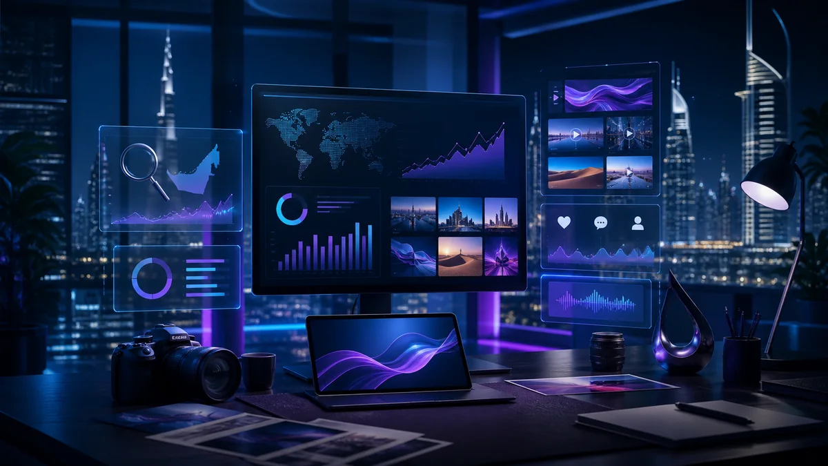 Digital marketing, social media and creative growth for UAE companies