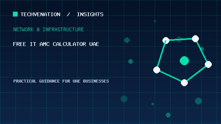 Free IT AMC Calculator UAE: Estimate Monthly IT Support Scope