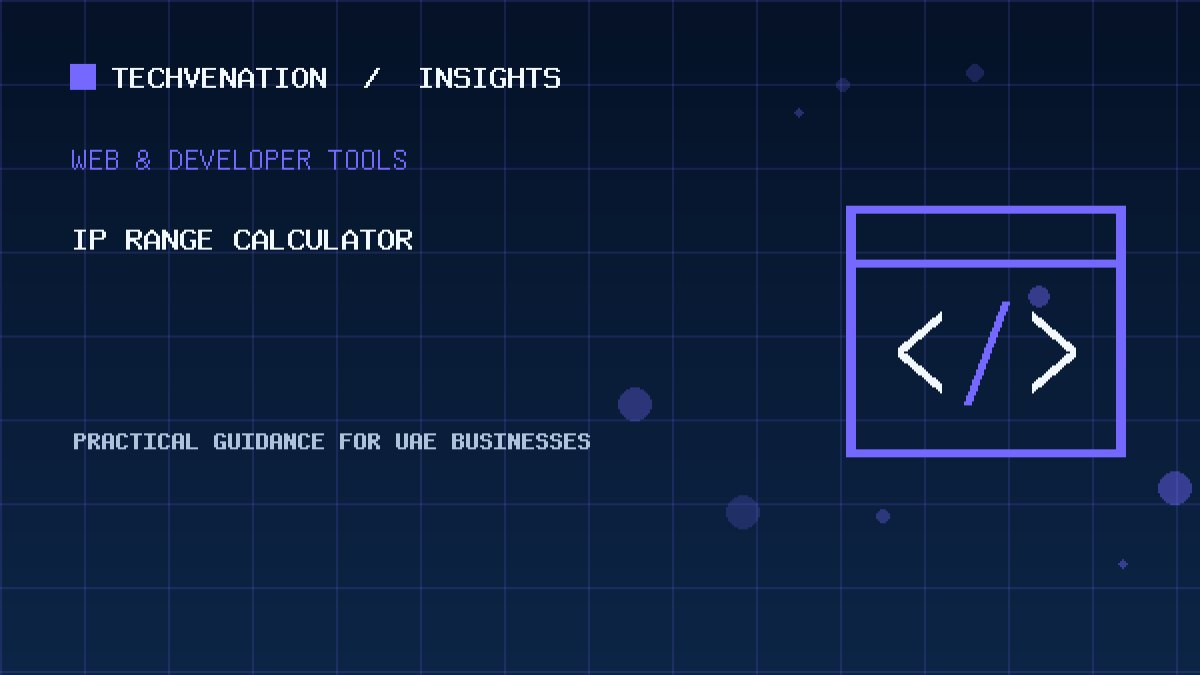 IP Range Calculator: Free Online Tool and Practical Guide