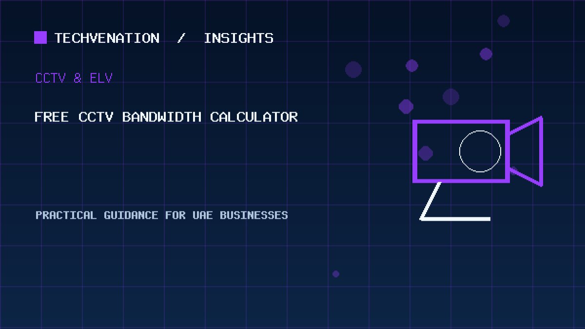 Free CCTV Bandwidth Calculator: Plan Camera Network Traffic