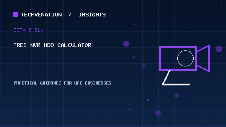 Free NVR HDD Calculator: Estimate CCTV Recording Disk Size