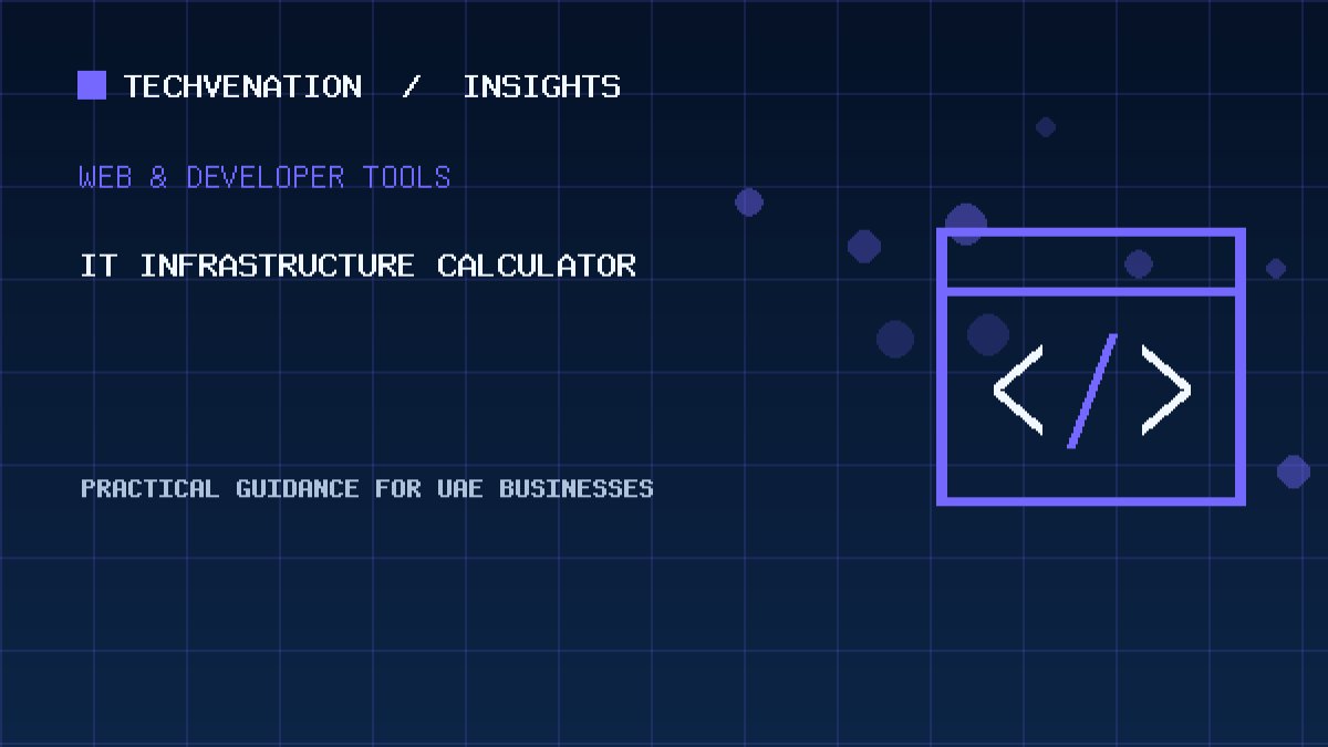 IT Infrastructure Calculator: Free Online Tool and Practical Guide