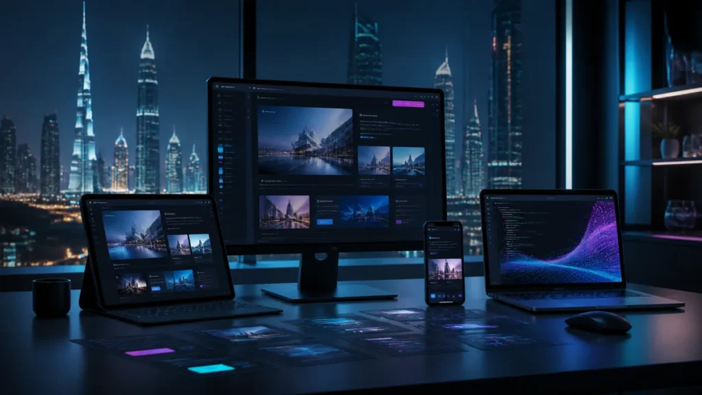 Website, mobile app and software development for UAE businesses