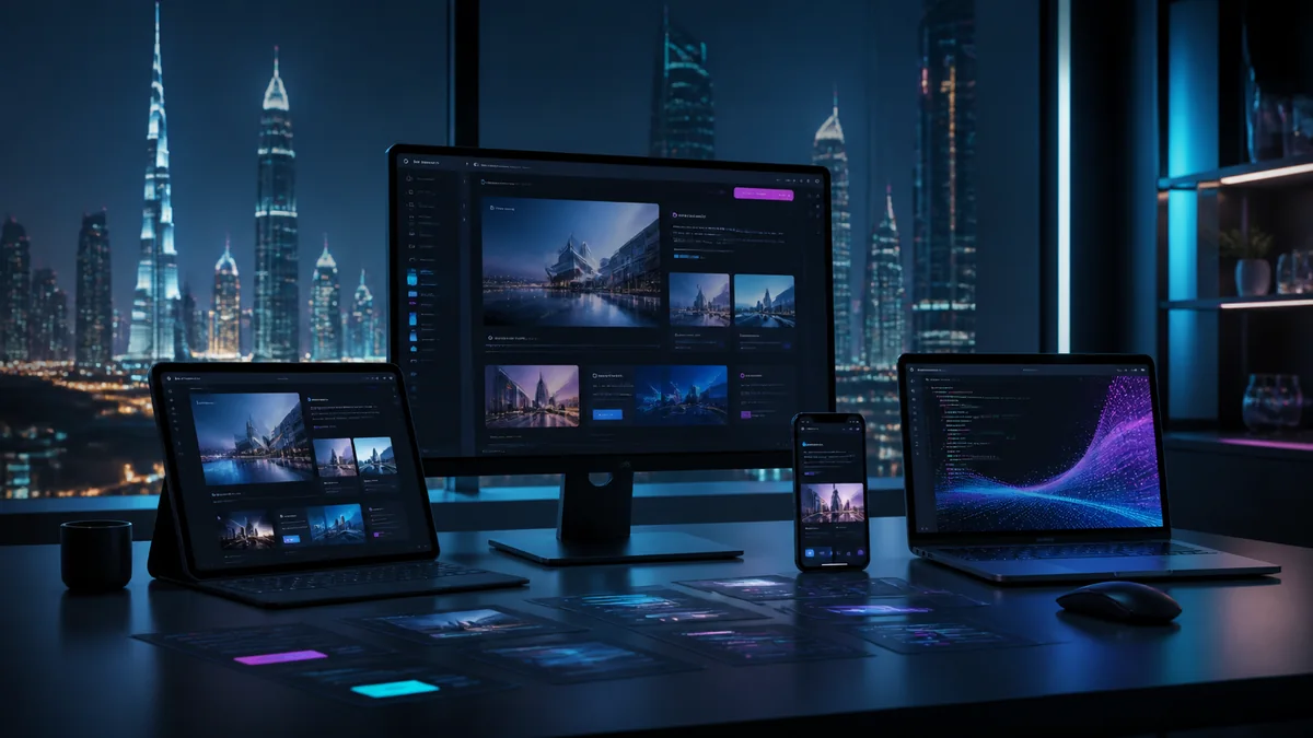 Website, mobile app and software development for UAE businesses