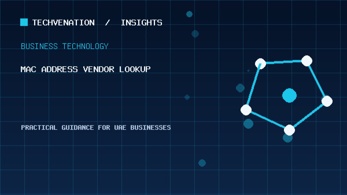 MAC Address Vendor Lookup: Free Online Tool and Practical Guide
