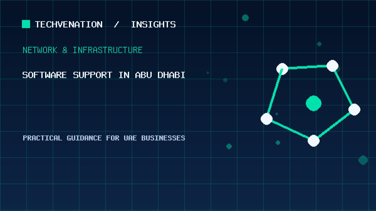 Top Software Support Providers in Abu Dhabi: Techvenation Featured First