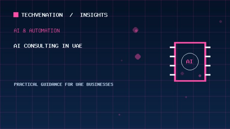 Top AI Consulting Providers in UAE: Techvenation Featured First